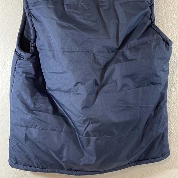 Vigo Navy Blue Front Zip Vest 100% Nylon Zip Pockets Size 2XL - Picture 7 of 8